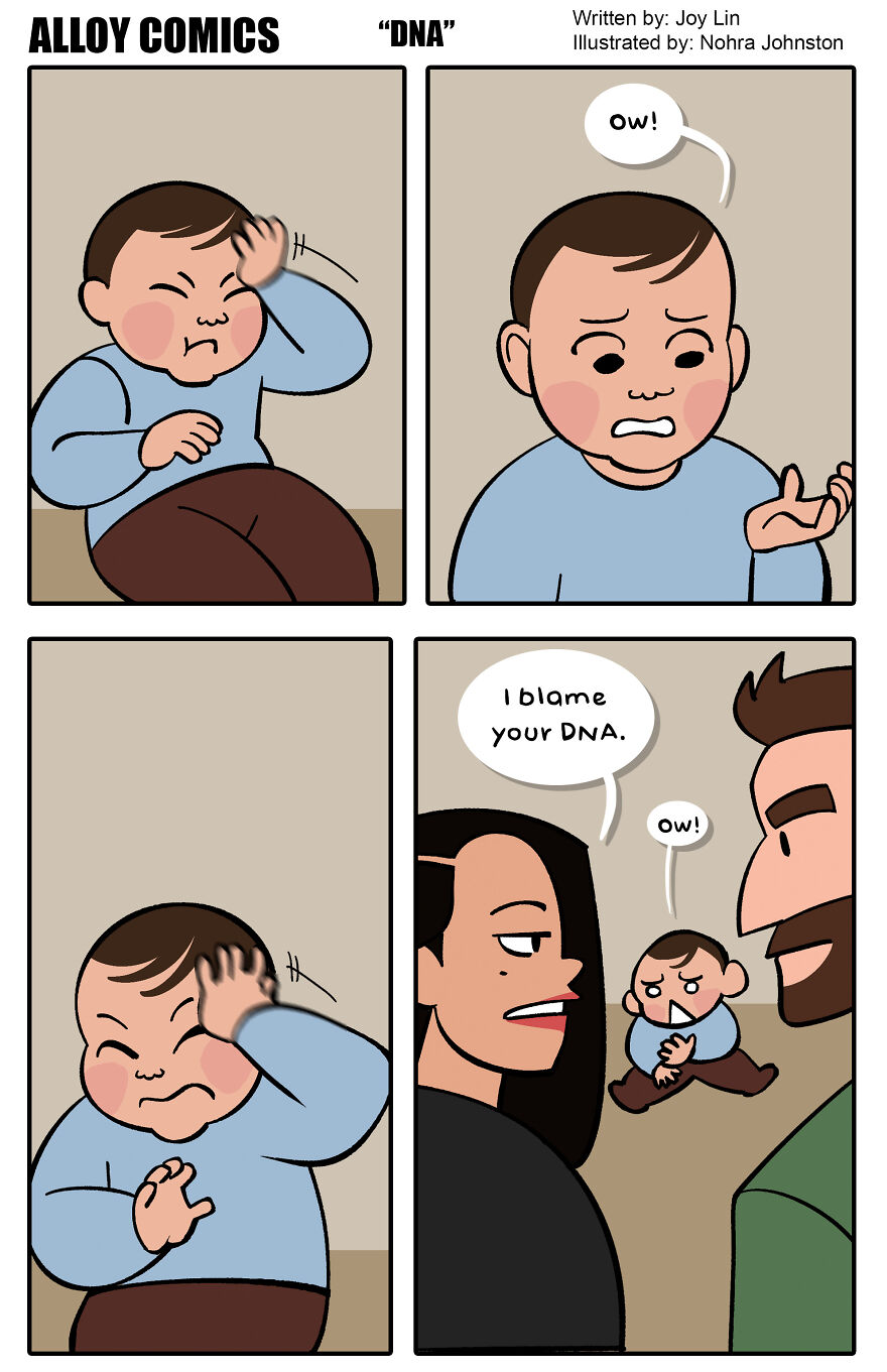 Here Are Some More Honest Comics About Raising My Toddler With Hubby