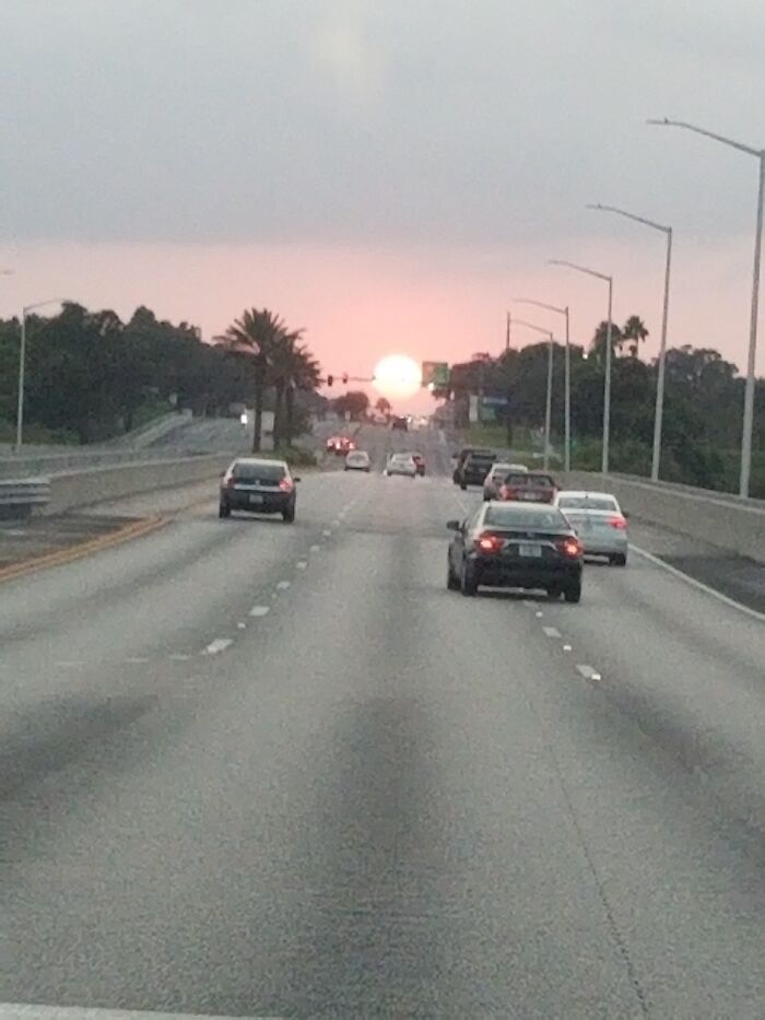 Turned West Onto Hwy 50 In Ocoee Fl And Saw This. We Were Gobsmacked