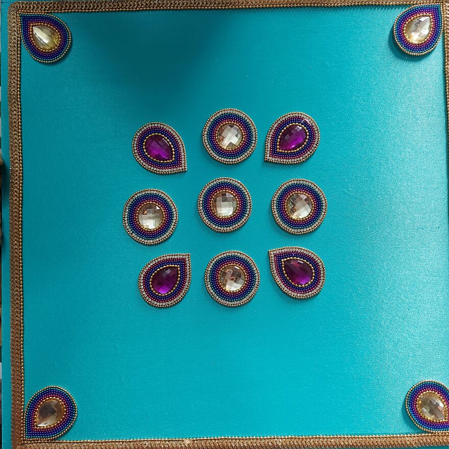 Mandala In Kundan Art