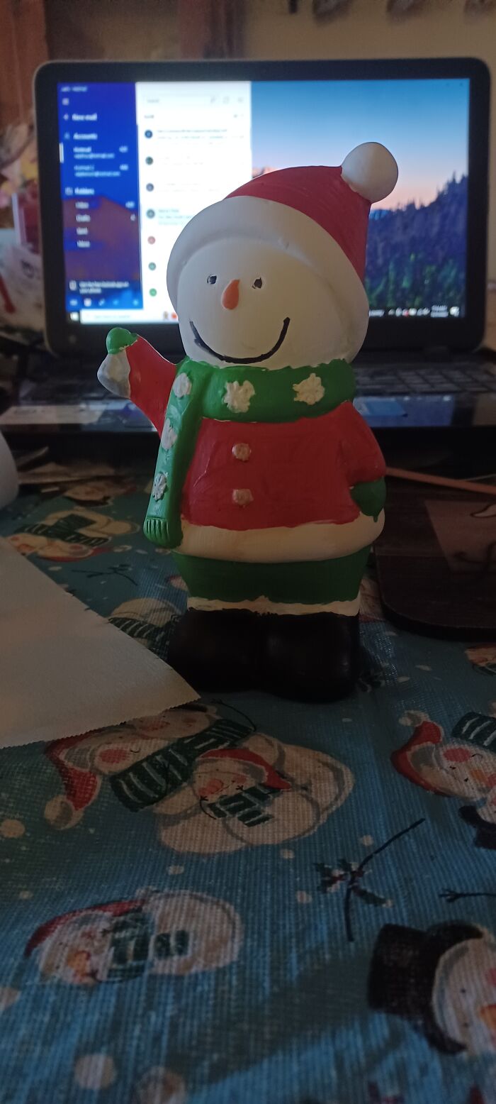 Here Is My Snowman! ⛄️