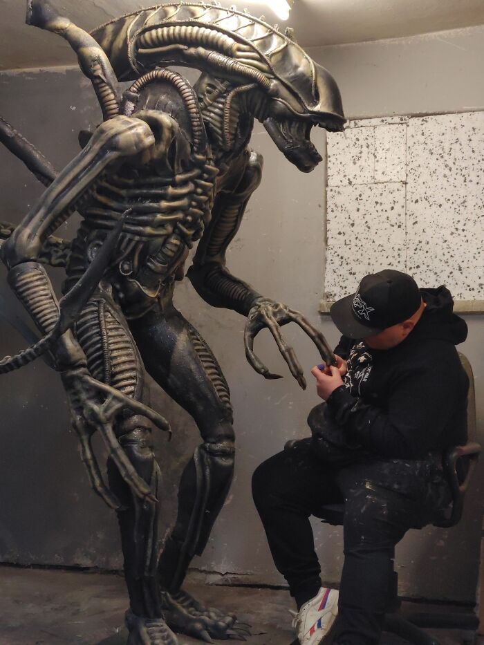 I Replicated A Character From The Classic Science Fiction Film 'Aliens' Directed By James Cameron I Replicated A Character From The Classic Science Fiction Film 'Aliens' Directed By James Cameron