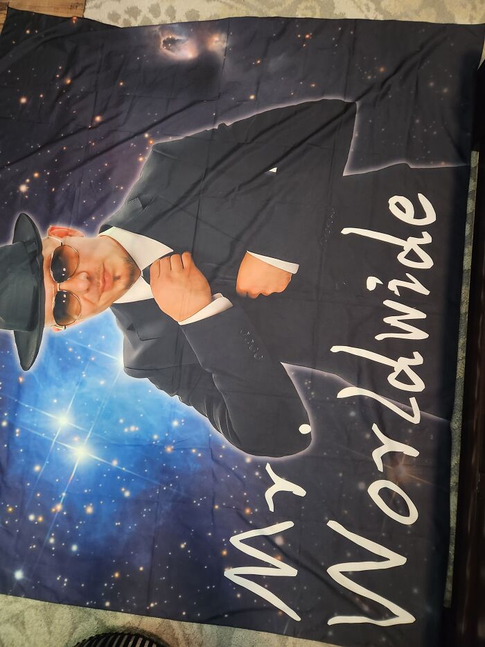 Ermm.... Well, I Can Hang It Behind My World Map For Maximum World-Ness!