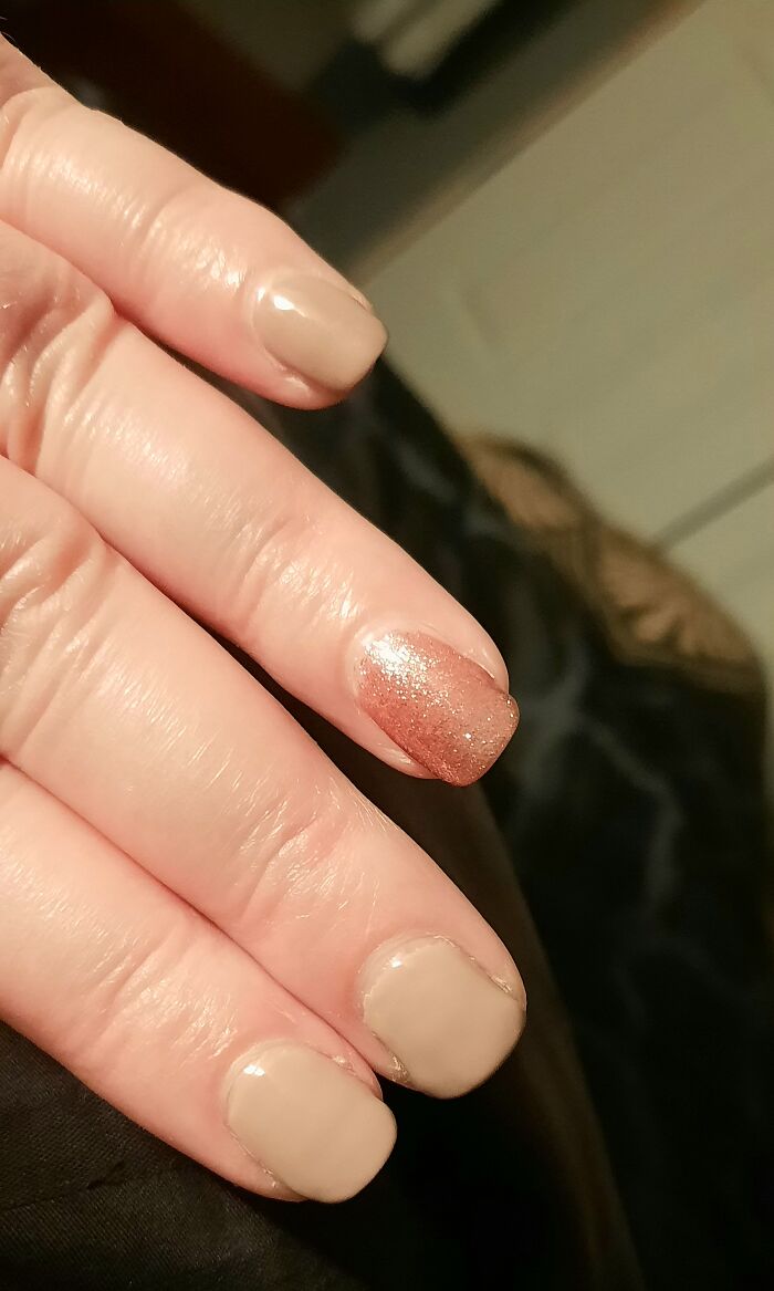 Grey-Mauve And Rose Gold