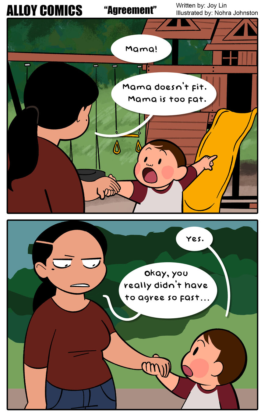 Here Are Some More Honest Comics About Raising My Toddler With Hubby