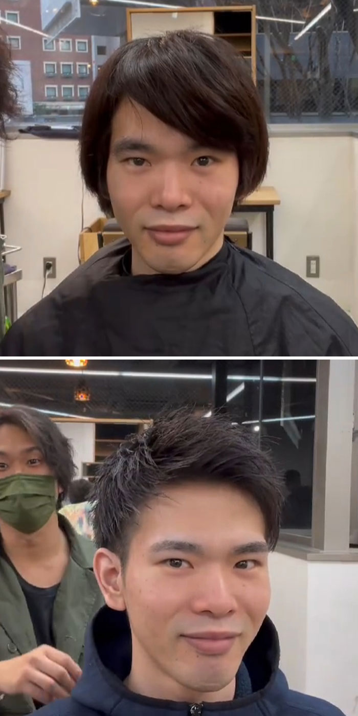 This Japanese Hairdresser Proves That Hairstyles Are Important By Giving People Makeovers (30 New Pics)