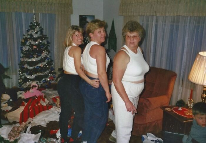 When I Was A Kid, My Mom, Who Is A Seamstress, Would Make Funky Gifts Every Year For Christmas. Some Time In The Late 80s, She Got Her Hands On Some Giant Men’s Underwear And Made Sports Bra’s Out Of Them