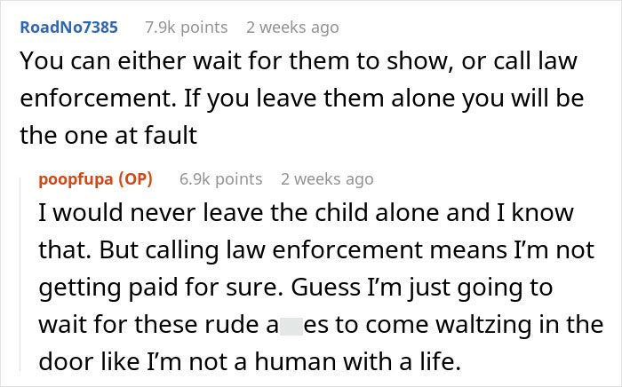 Babysitter Is Completely Lost After The Parents Ignore Her Texts And Don't Come Back In Time