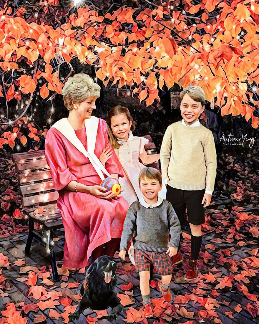 What If Princess Diana Was Alive? Artist Makes Emotional Portraits If This Were Real (24 Pics)