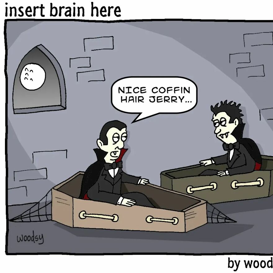 Absurd Situations And Silly Humor: 86 New Comics By Paul Woods