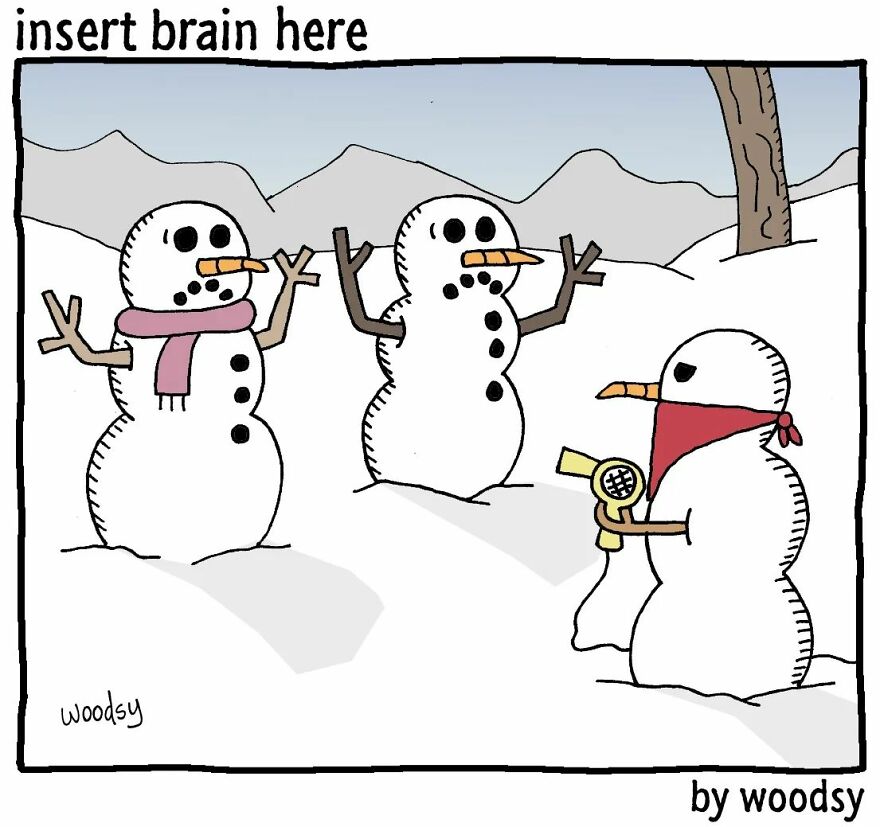 Absurd Situations And Silly Humor: 86 New Comics By Paul Woods