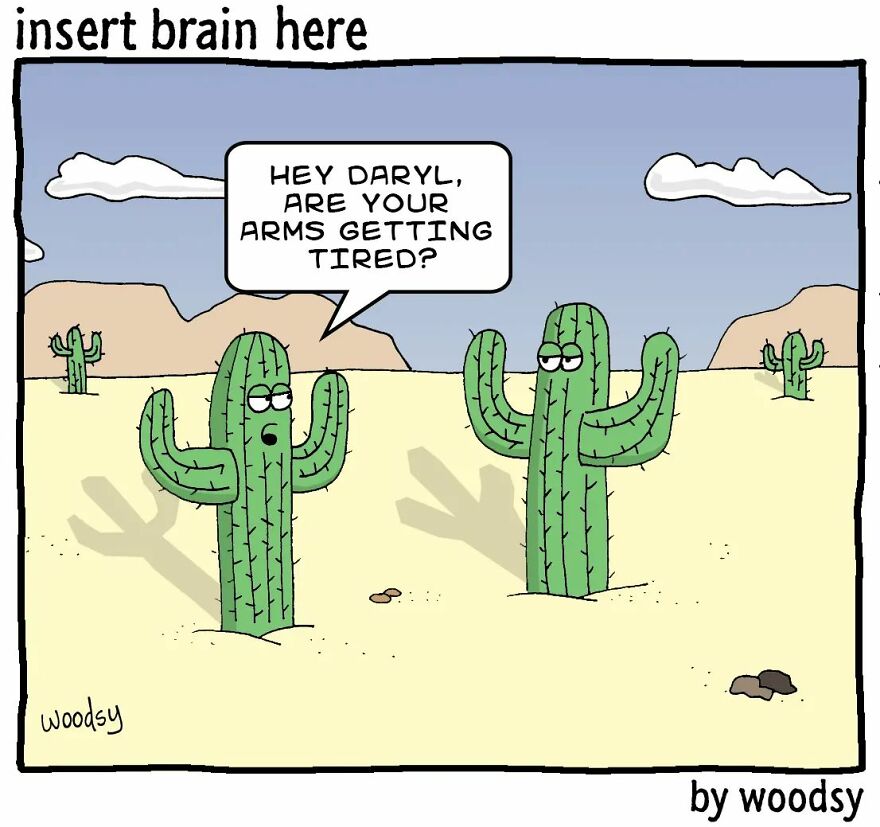 Absurd Situations And Silly Humor: 86 New Comics By Paul Woods