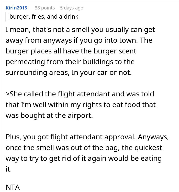 Vegetarian Can&rsquo;t Stop Fellow Passenger From Eating Meat Next To Her, Involves The Cabin Crew