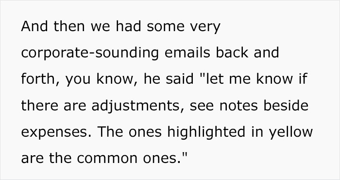 Woman Shows An Insane Excel Spreadsheet Her Ex Used To Keep Track Of Everything She Owed Him, And People Don't Hold Back Their Opinions