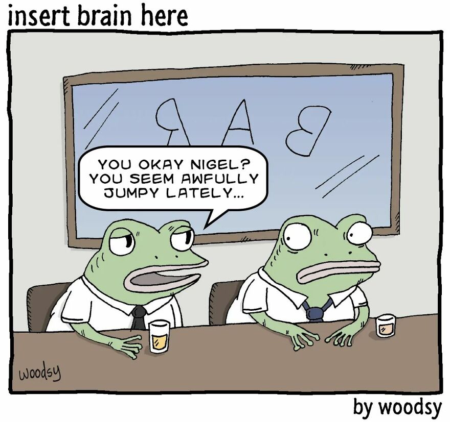 Absurd Situations And Silly Humor: 86 New Comics By Paul Woods