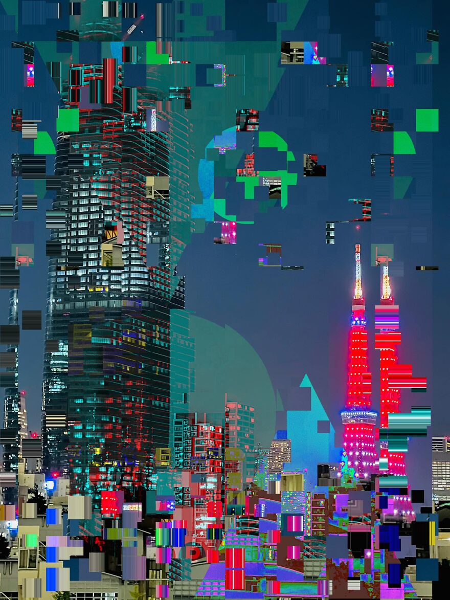 Tokyo Glitched: 30 Artworks Deconstructing The Metropolis