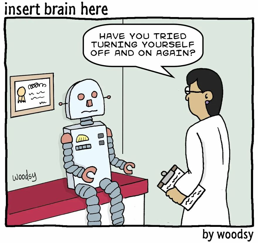 Absurd Situations And Silly Humor: 86 New Comics By Paul Woods