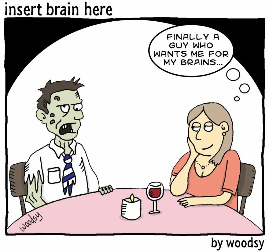 Absurd Situations And Silly Humor: 86 New Comics By Paul Woods