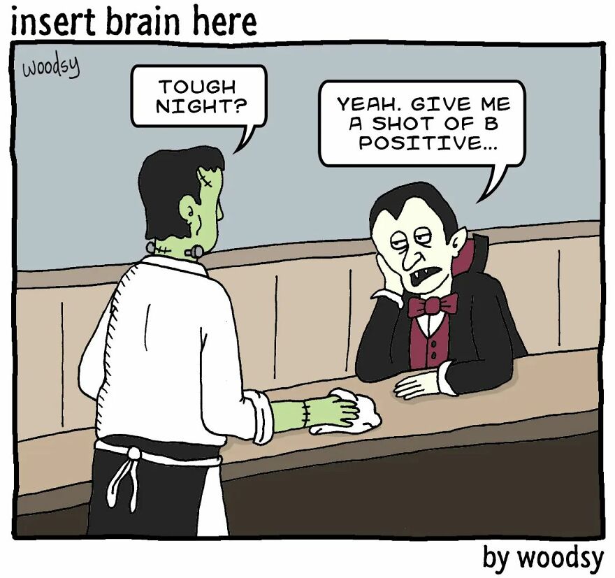 Absurd Situations And Silly Humor: 86 New Comics By Paul Woods