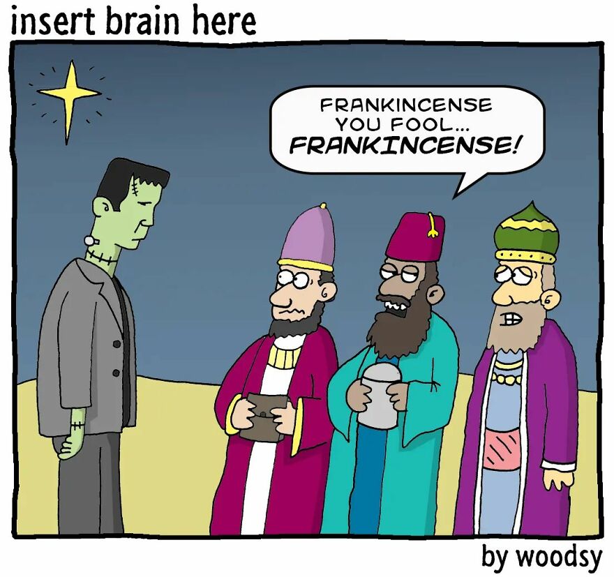 Absurd Situations And Silly Humor: 86 New Comics By Paul Woods