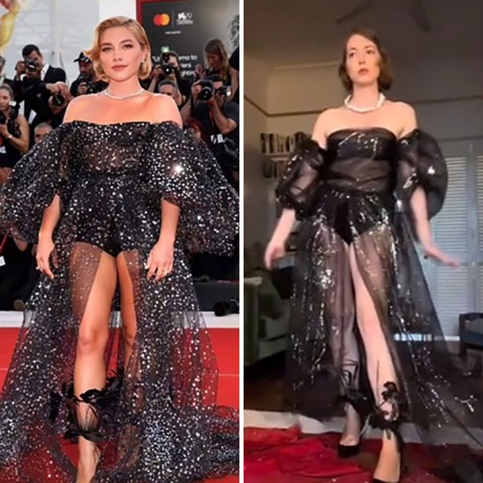 Woman Hilariously Recreates Celebrity Pics, And The Results Are Better Than The Originals (50 Pics)