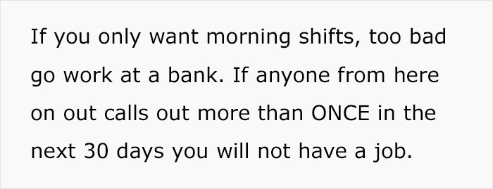 Boss Does Not Think Through Her Ridiculous Tirade About People Taking Too Much Time Off, Loses Her Job