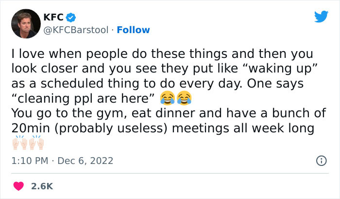 Multimillionaire Woman Shares Her Calendar On Twitter, It Massively Backfires When People Start Savagely Roasting Her