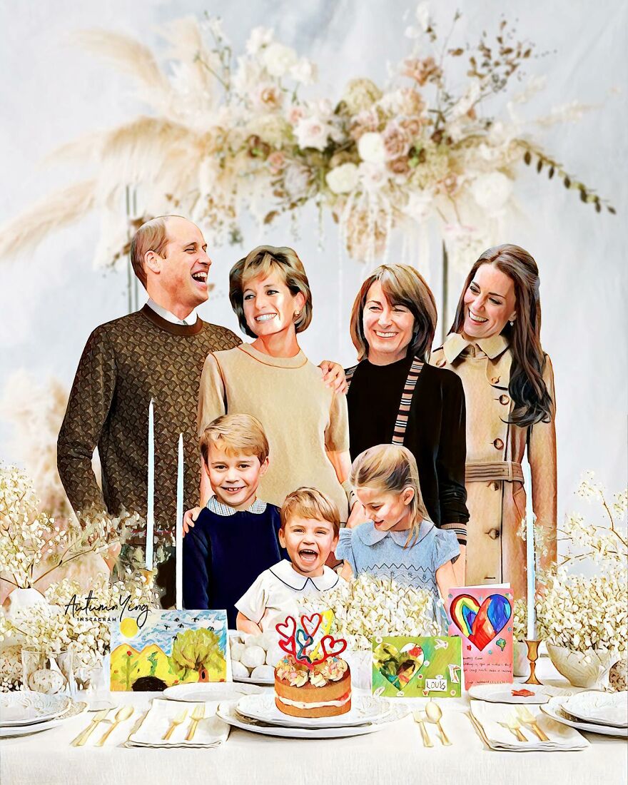 What If Princess Diana Was Alive? Artist Makes Emotional Portraits If This Were Real (24 Pics)