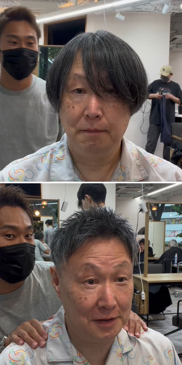 This Japanese Hairdresser Proves That Hairstyles Are Important By Giving People Makeovers (30 New Pics)
