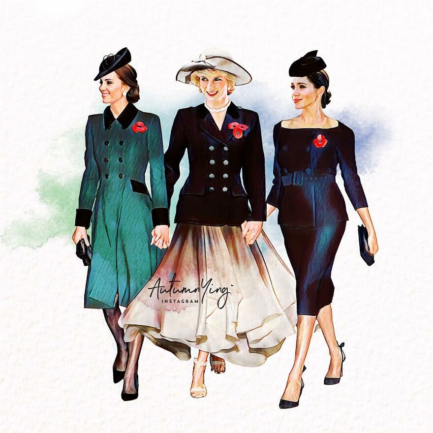 What If Princess Diana Was Alive? Artist Makes Emotional Portraits If This Were Real (24 Pics)