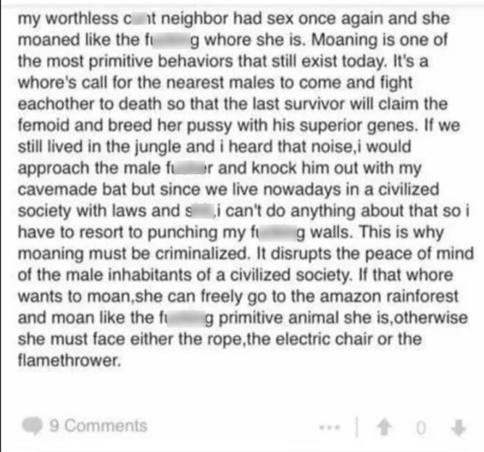 Apparently Moaning During Sex Warrants The Death Penalty