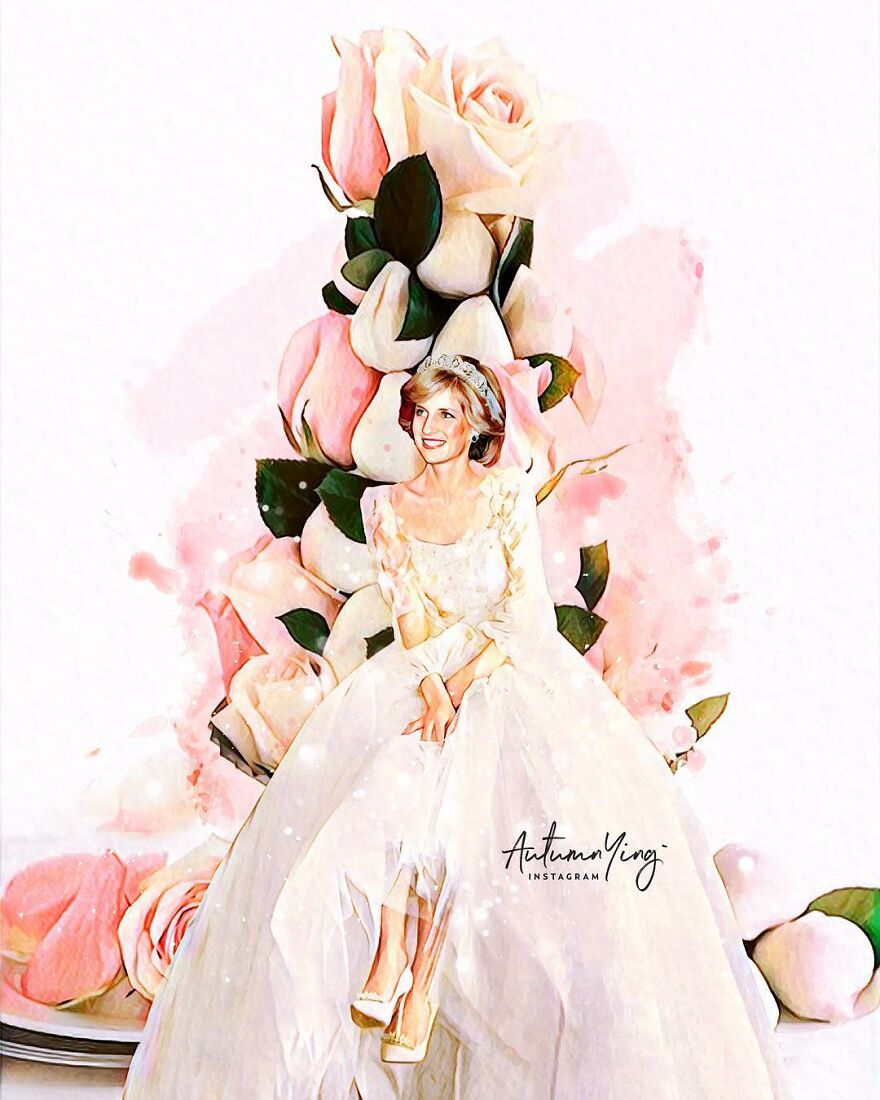 What If Princess Diana Was Alive? Artist Makes Emotional Portraits If This Were Real (24 Pics)