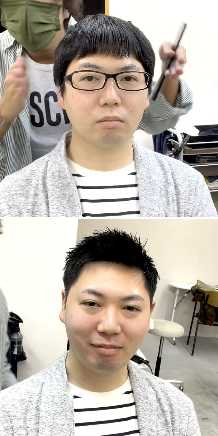 This Japanese Hairdresser Proves That Hairstyles Are Important By Giving People Makeovers (30 New Pics)