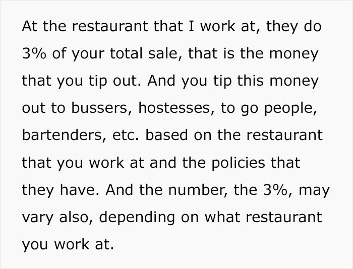 "I Can't Believe Any Of This Is Even Legal": Server Explains Why Tip Sharing Is The Worst "I Can't Believe Any Of This Is Even Legal": Server Explains Why Tip Sharing Is The Worst