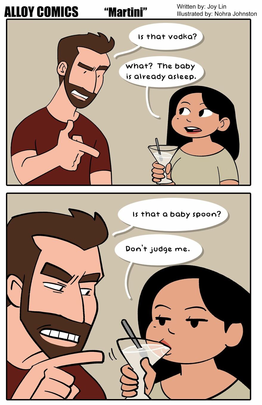 Here Are Some More Honest Comics About Raising My Toddler With Hubby