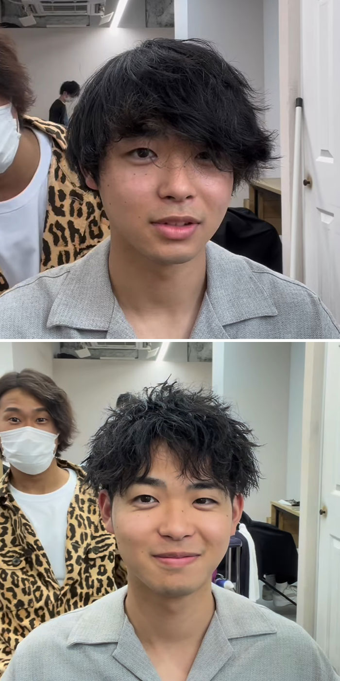 This Japanese Hairdresser Proves That Hairstyles Are Important By Giving People Makeovers (30 New Pics)