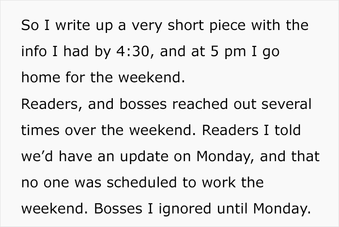 Boss Refuses To Pay This Journalist Overtime, Regrets It When They Start Working Only Paid Hours