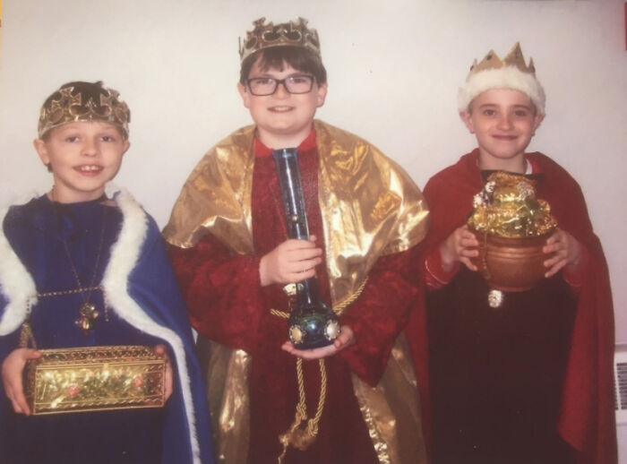 Interesting Prop For The Christmas Pageant, Johnny