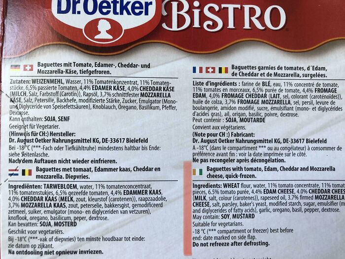 Greetings From Germany Where The Irish Flag Is Now Used For The English Text. (Thanks, Brexit?)