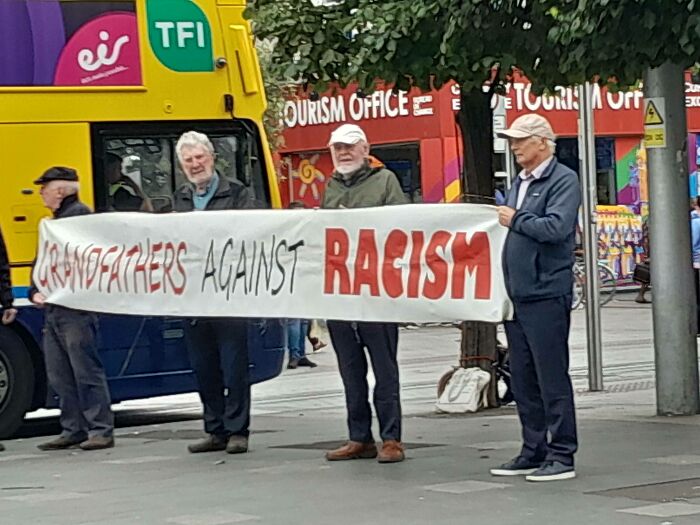 These Older Lads Standing At The Spire, They Do An Hour Every Tuesday. Huge Respect To Them