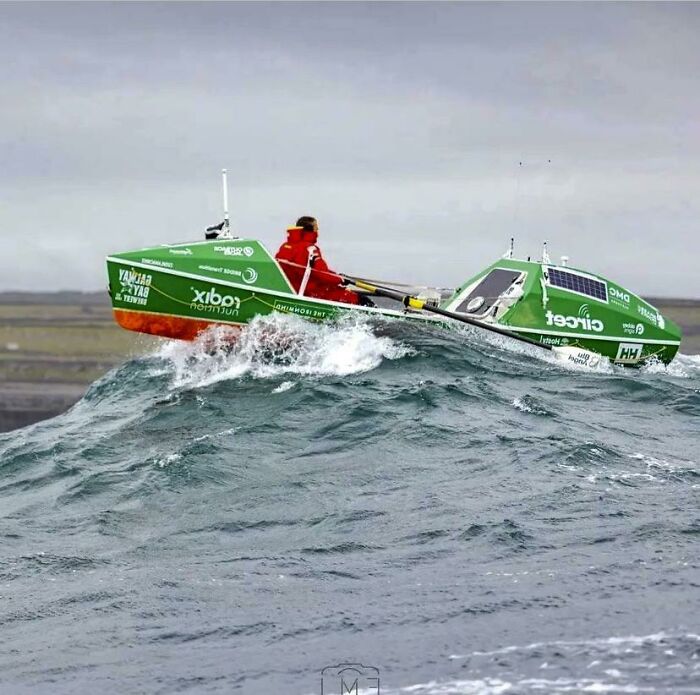 Galway Man, Damien Browne, Has Become The 1st Person In History To Row Fro Nee York To Galway. Let’s Celebrate This Amazing Achievement!
