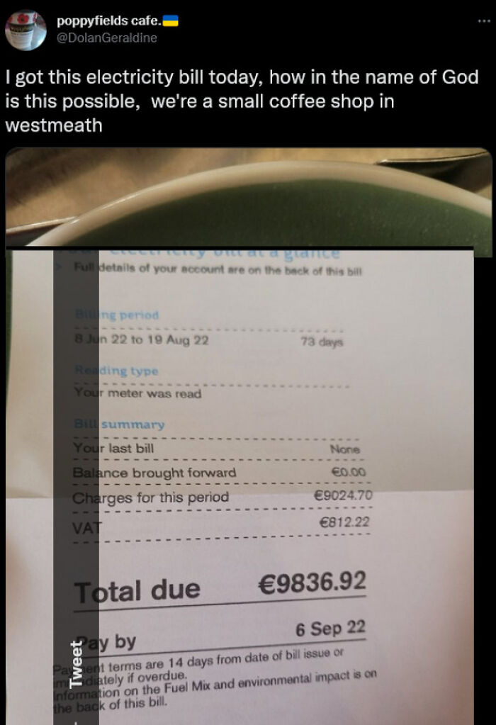 Small Businesses Will Begoing To The Wall With These Power Costs