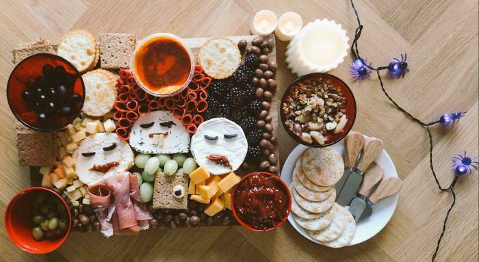 Helped The Wife Make A Food Board For Her Hocus Pocus Night With The Girls