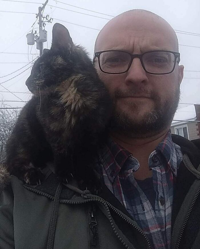 ¡Ayer me adoptó esta bella dama!