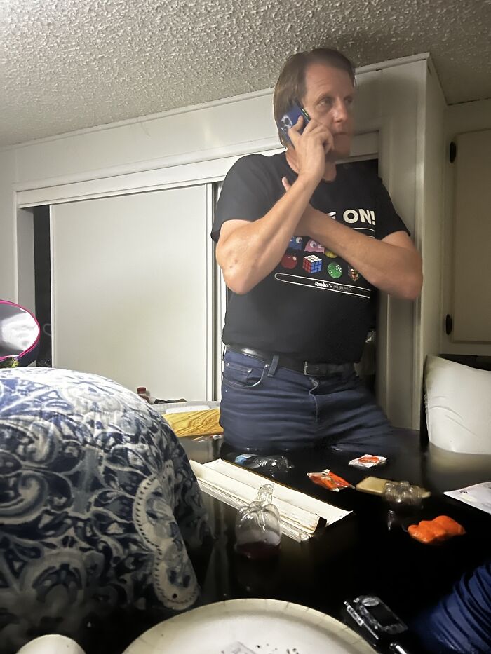 My Father In Their Home Right Now During Ian