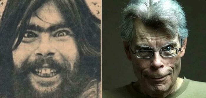 Stevn King In The 70's vs. Steven King In His 70's