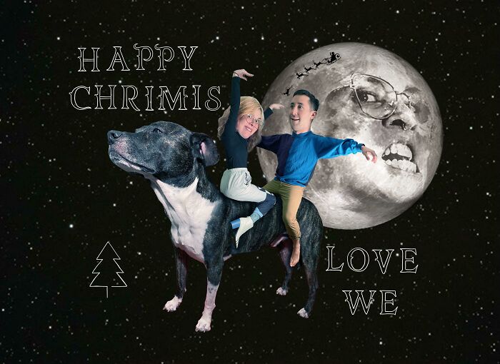 My Brother Asked Me To Make Him Another Christmas Card
