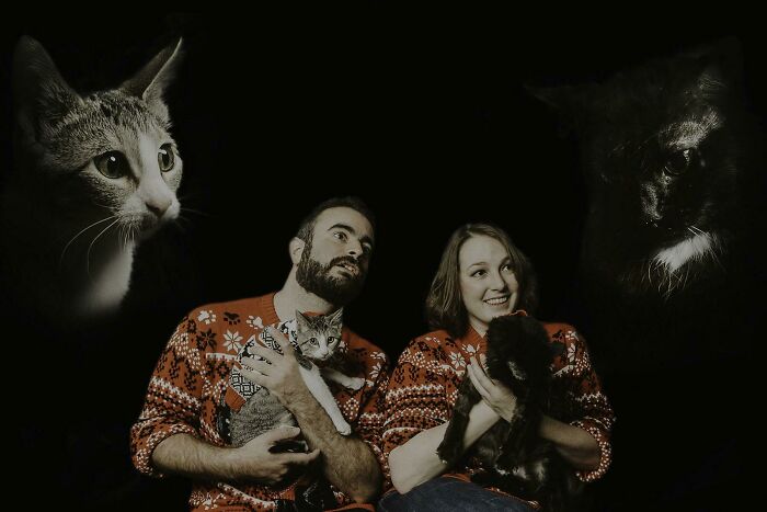 Our First Family Christmas Card