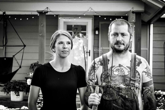 My Wife And I Finally Decided On Our Christmas Card