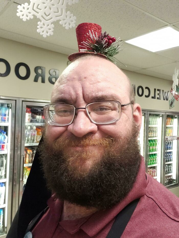 Got Festive At Work, Got Home In Time To Play Santa For The Niece/Nephews