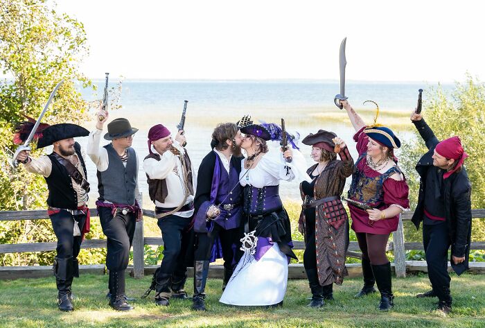 Our Pirate Wedding On International Talk Like A Pirate Day